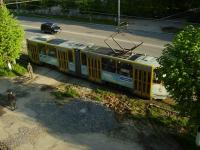 Трамвай № 182 на улице Келецкая. Май 2008 г.